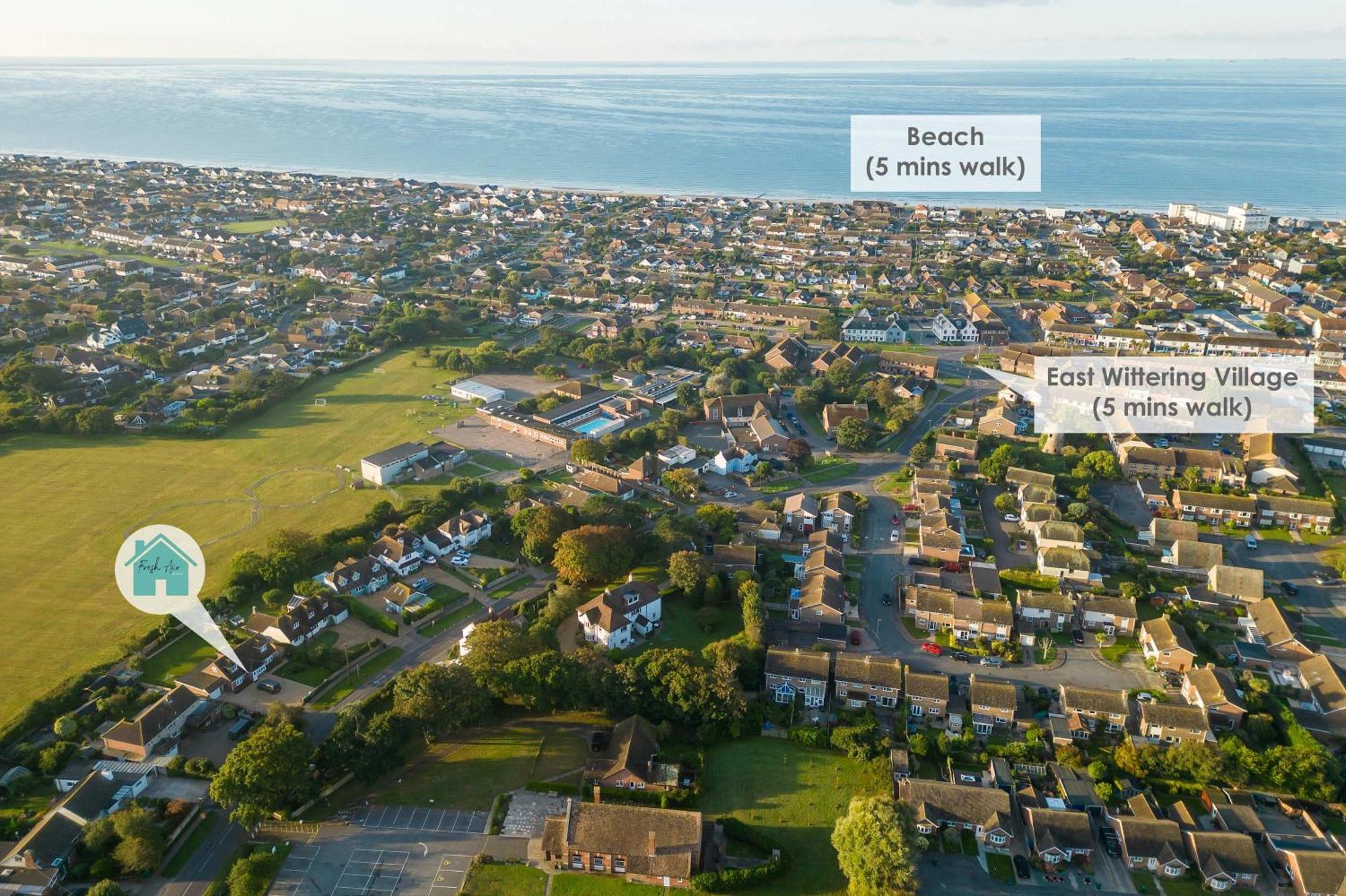 Spacious Home For 8 In Witterings - Walk To Beach East Wittering Εξωτερικό φωτογραφία